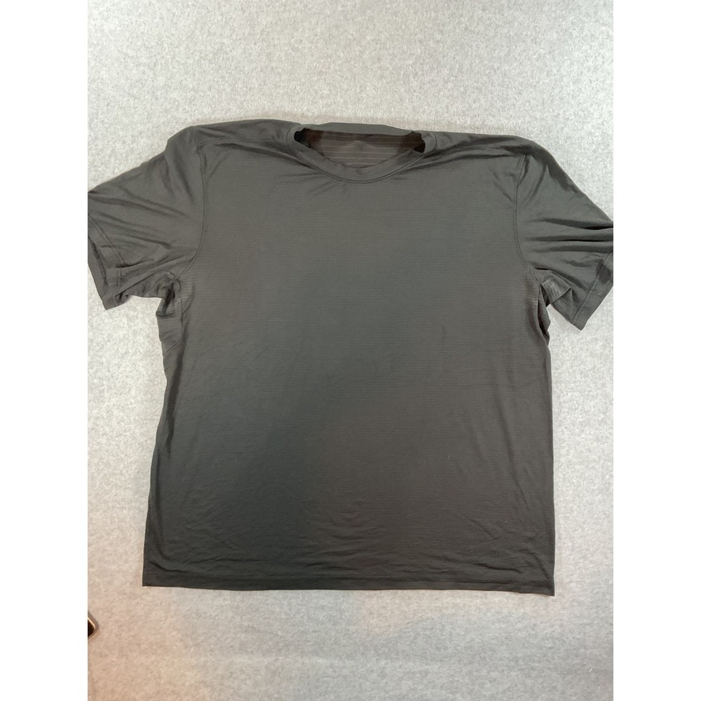 Lululemon Licensed To Train - Men's Short Sleeve T-Shirt - Size XXL Black #382